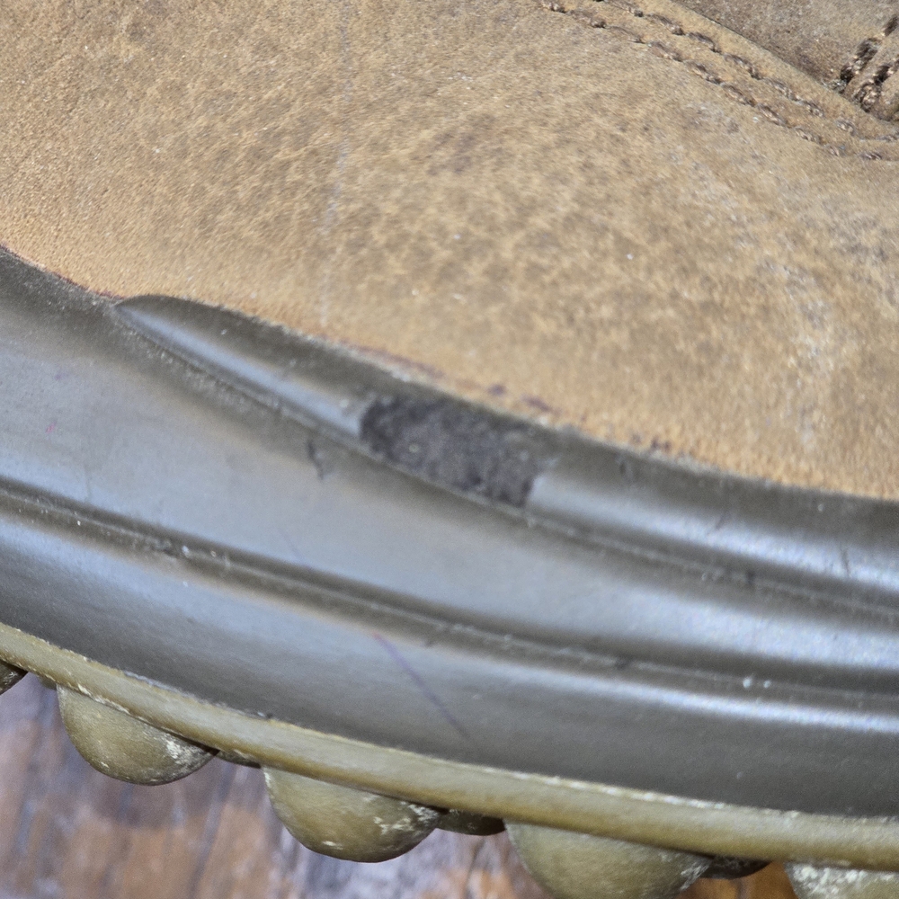 Georgia Boot Tan Leather Lace-Up Boots - Picture 11 of 11